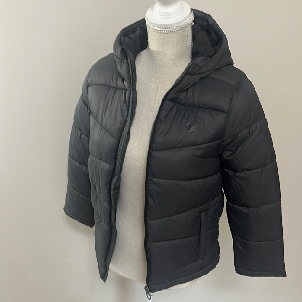 NEW Spyder Kids Slate Gray Puffer Jacket‎